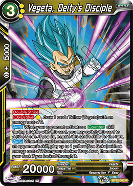 BT12-092 - Vegeta, Deity's Disciple - Rare