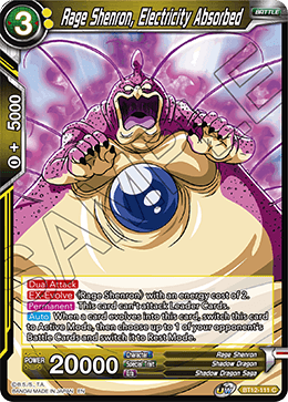 BT12-111 - Rage Shenron, Electricity Absorbed - Common