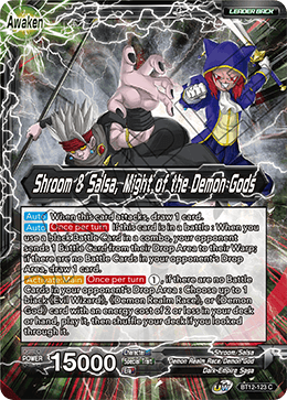 BT12-123 - Shroom & Salsa, Might of the Demon Gods - Leader - Common