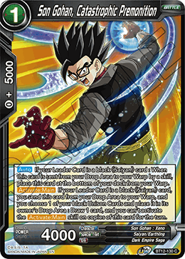 BT12-130 - Son Gohan, Catastrophic Premonition - Common