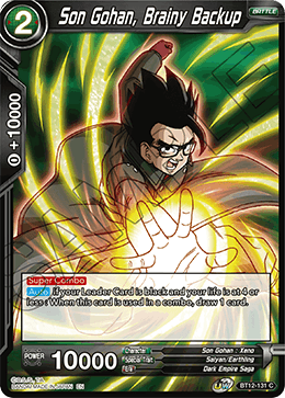 BT12-131 - Son Gohan, Brainy Backup - Common