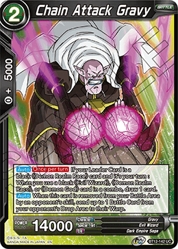 BT12-142 - Chain Attack Gravy - Uncommon FOIL