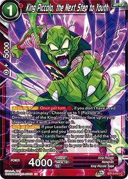 BT13-011 - King Piccolo, the Next Step to Youth - Common