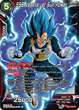 BT13-021 - SSB Vegeta, at Full Power - Rare