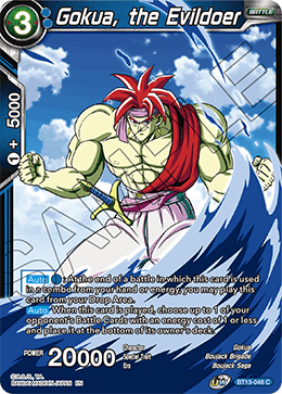 BT13-048 - Gokua, the Evildoer - Common FOIL