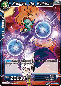 BT13-050 - Zangya, the Evildoer - Common