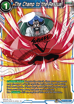 BT13-059 - The Champ to the Rescue! - Common FOIL