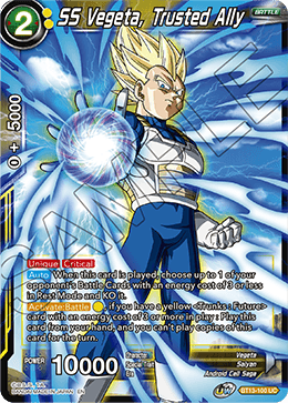 BT13-100 - SS Vegeta, Trusted Ally - Uncommon