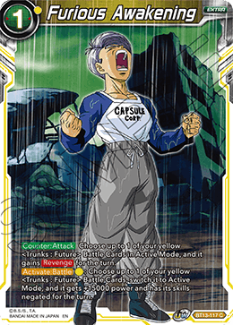 BT13-117 - Furious Awakening - Common