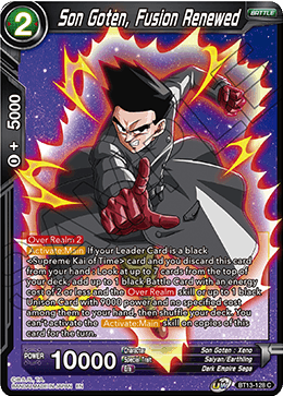 BT13-128 - Son Goten, Fusion Renewed - Common