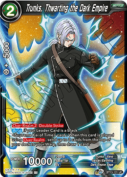 BT13-131 - Trunks, Thwarting the Dark Empire - Uncommon FOIL