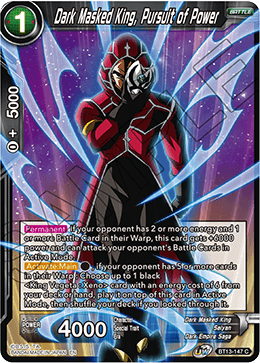 dragon ball super card game supreme rivalry card list Dragon Ball Super - B13 - Supreme Rivalry - Darkness Judgment