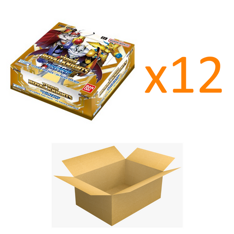 [PRE-ORDER] Digimon Card Game - BT13 Versus Royal Knights Booster Box CASE (x12 Boxes) - Sealed