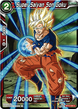 BT14-006 - Super Saiyan Son Goku - Common FOIL