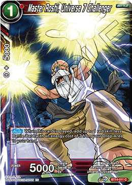 BT14-011 - Master Roshi, Universe 7 Challenger - Common FOIL