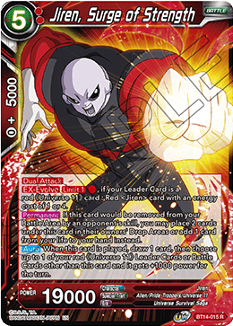 BT14-015 - Jiren, Surge of Strength - Rare