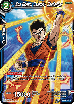 BT14-038 - Son Gohan, Calamity Challenger - Common FOIL