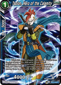 BT14-049 - Tapion, Hero of the Calamity - Common FOIL