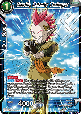 BT14-052 - Minotia, Calamity Challenger - Uncommon