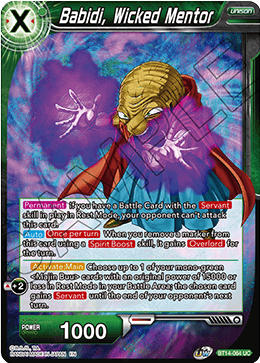 BT14-064 - Babidi, Wicked Mentor - Uncommon FOIL