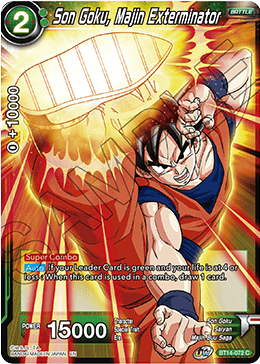 BT14-072 - Son Goku, Majin Exterminator - Common