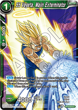 BT14-073 - SS Vegeta, Majin Exterminator - Common FOIL