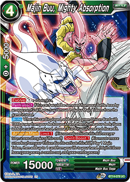 BT14-078 - Majin Buu, Mighty Absorption - Uncommon