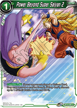 BT14-087 - Power Beyond Super Saiyan 2 - Common