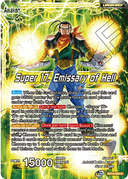 BT14-092 - Super 17, Emissary of Hell - Leader - Common