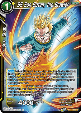 BT14-099 - SS Son Goten, the Brawler - Common