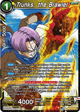 BT14-103 - Trunks, the Brawler - Common