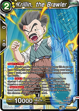 BT14-105 - Krillin, the Brawler - Rare