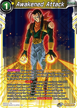 BT14-119 - Awakened Attack - Uncommon