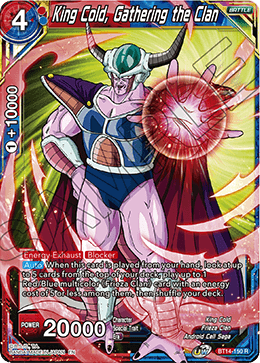 BT14-150 - King Cold, Gathering the Clan - Rare