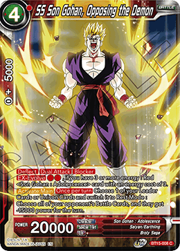 BT15-008 - SS Son Gohan, Opposing the Demon - Common