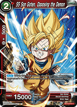 BT15-010 - SS Son Goten, Opposing the Demon - Common