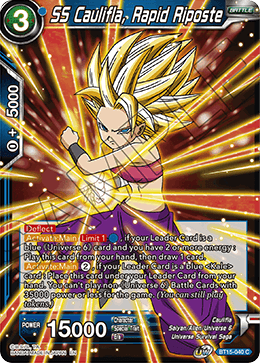 BT15-040 - SS Caulifla, Rapid Riposte - Common