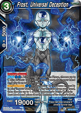 BT15-052 - Frost, Universal Deception - Common FOIL