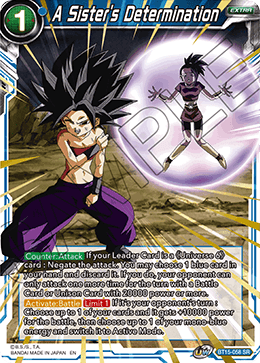 BT15-058 - A Sister's Determination - Super Rare