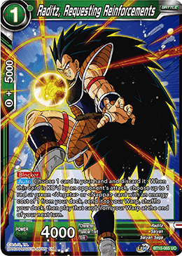 BT15-065 - Raditz, Requesting Reinforcements - Uncommon