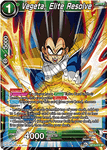 BT15-075 - Vegeta, Elite Resolve - Super Rare