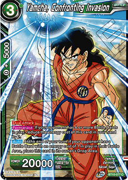 BT15-077 - Yamcha, Confronting Invasion - Common FOIL