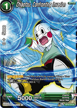 BT15-079 - Chiaotzu, Confronting Invasion - Rare