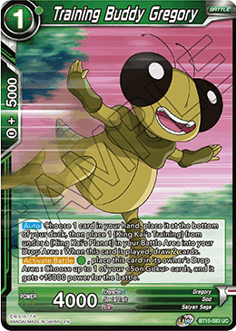 BT15-083 - Training Buddy Gregory - Uncommon FOIL