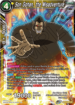 BT15-097 - Son Gohan, the Misadventure - Uncommon FOIL