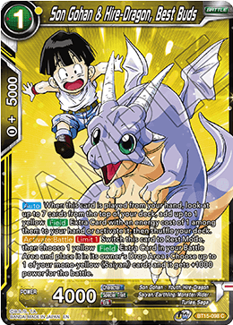 BT15-098 - Son Gohan & Hire-Dragon, Best Buds - Common FOIL