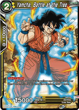 BT15-102 - Yamcha, Battle at the Tree - Uncommon FOIL