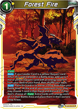 BT15-114 - Forest Fire - Common FOIL