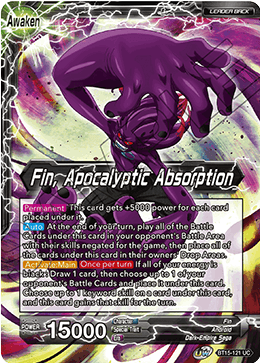 BT15-121 - Fin, Apocalyptic Absorption - Leader - Uncommon FOIL