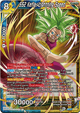 BT15-148 - SS2 Kefla, Lightning Speed - Super Rare